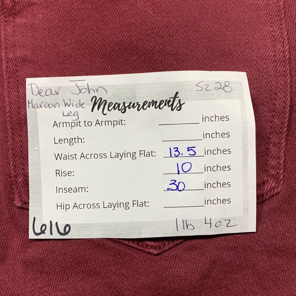 Dear John Denim Vivian Super Flair in Rust - Picture 12 of 12